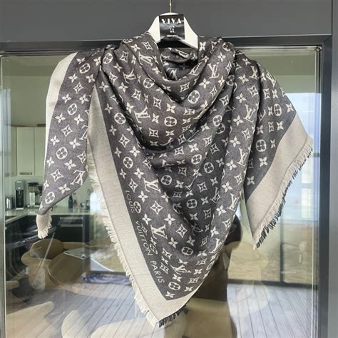 louis vuitton seidenschal|louis vuitton denim shawl.